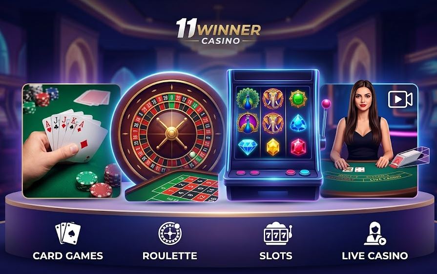 Casino games at 11Winner